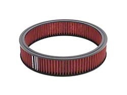 Edelbrock 43666 Air Cleaner Element; Pro-Flo; 3In. Tall; 14In. Diameter; Red