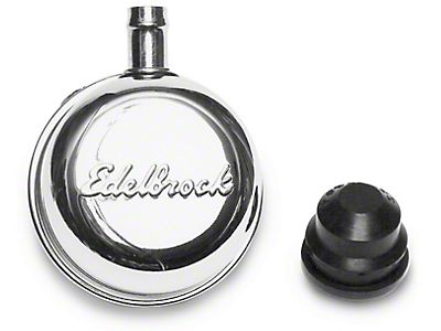 Edelbrock Round Cap w/Nipple
