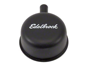 Edelbrock Round Cap w/Nipple