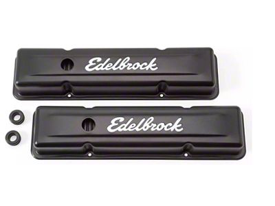 Edelbrock 4443 Engine Valve Cover Set