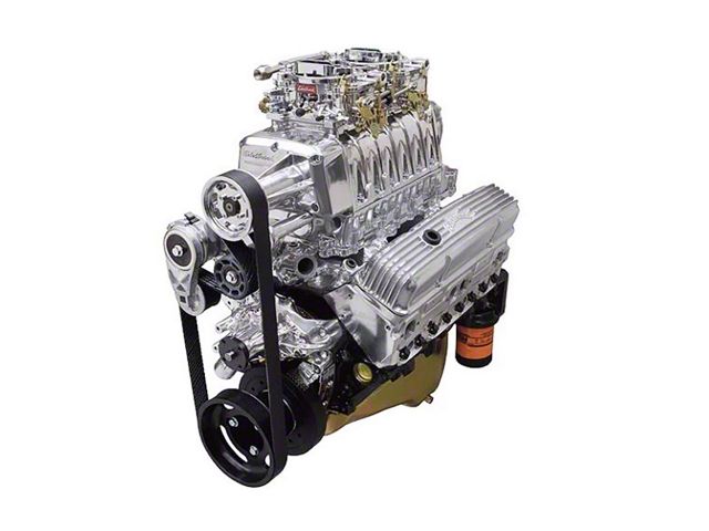 Edelbrock 46040 Crate Engine; Enforcer; Gm; Small Block; 350 C.I.D V8; Carbureted; Satin