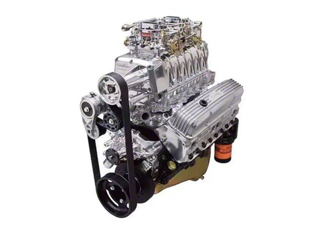 Edelbrock 46040 Crate Engine; Enforcer; Gm; Small Block; 350 C.I.D V8; Carbureted; Satin