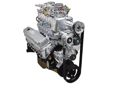 Edelbrock 46041 Crate Engine; Enforcer; Gm; Small Block; 350 C.I.D V8; Carbureted; Polished