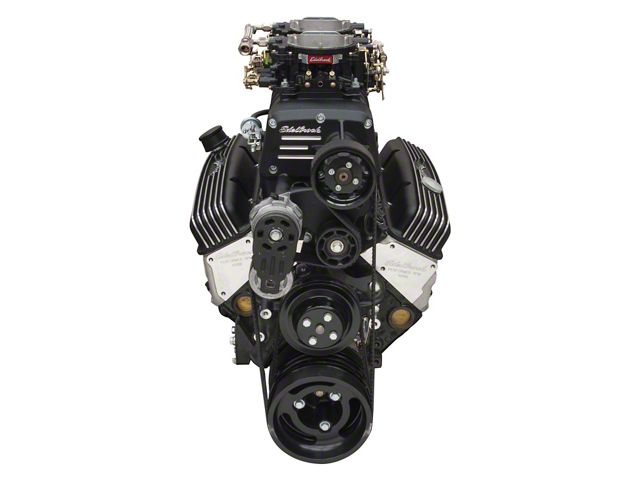 Edelbrock 46043 Crate Engine; Enforcer; Gm; Small Block; 350 C.I.D V8; Carbureted; Black