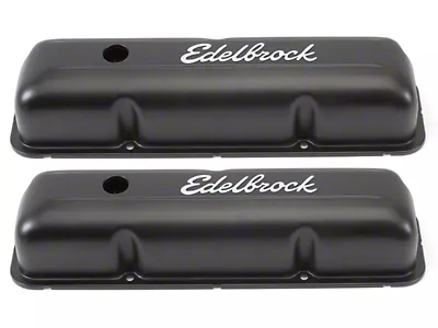Edelbrock Signature Series Valve Covers - Ford FE 332-428 Edelbrock Signature Series Valve Covers - Ford FE 332-428