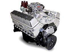 Edelbrock 46401 Crate Engine. 9.0:1 Performer E-Tec No Water Pump; With Polished Intak