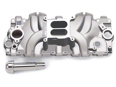 Edelbrock 7159 Intake Manifold Single Quad Perf Rpm Bbc 409 W Lg Port As-Cast