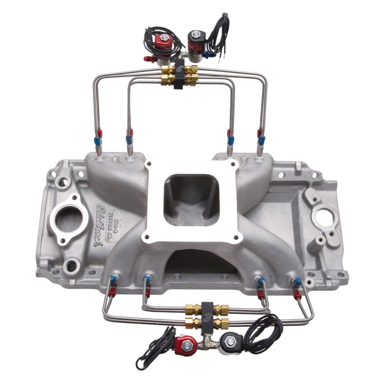 Ecklers Edelbrock 72902 Intake Manifold; PreAssembled Direct Port