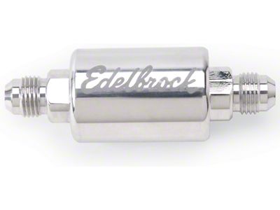 Edelbrock 8129 Replacement Polished Filter For 8128