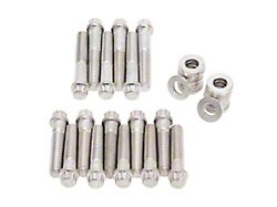 Edelbrock 8569 Plated Intk Bolt Kit For 2166