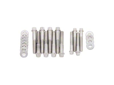 Edelbrock 8574 Plated Intk Bolt Kit For 2171