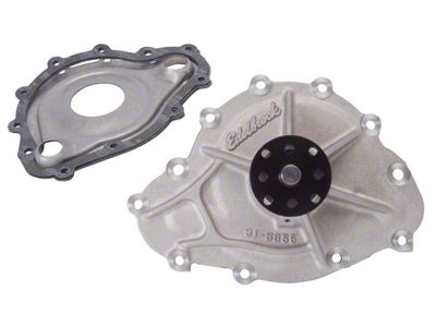 Edelbrock 8856 Water Pump; High Performance; Pontiac; 1969-79 389-455 C.I.D V8 Engines; Standar