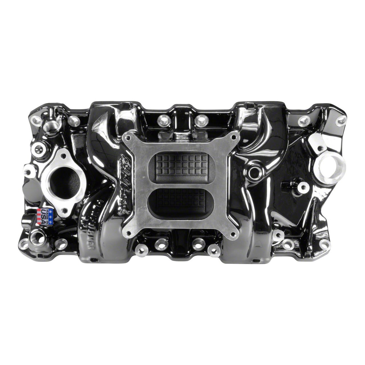 Performer Rpm Intake Edelbrock Ecklers Performer RPM Intake Manifold; Black Plasma 7101-bp ...