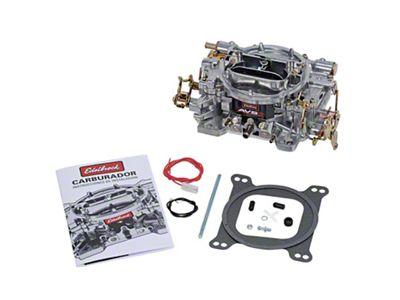 Edelbrock ABS2 Series Carburetor with Manual Choke; 500 CFM; Satin Finish (1980 Corvette C3)