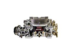 Edelbrock AVS2 Series Carburetor with Electric Choke; 650 CFM; Chrome (72-80 Corvette C3)