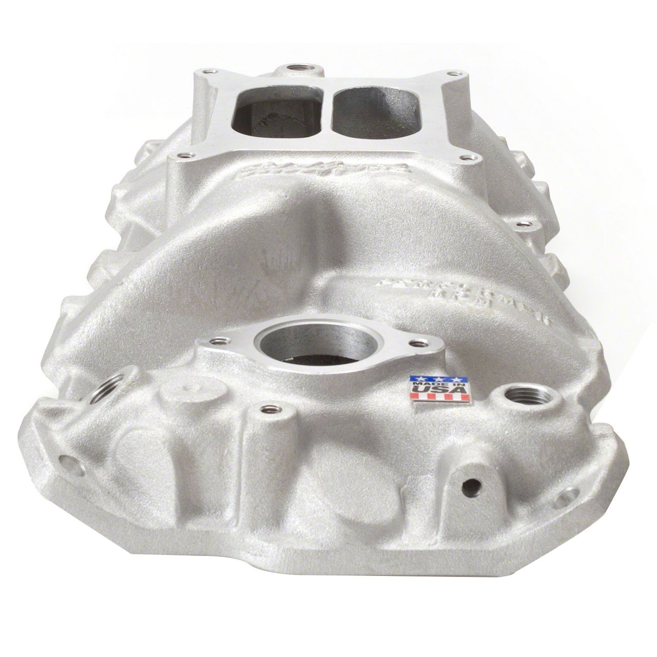 Edelbrock Ecklers Performer RPM Intake Manifold; Satin 7101 (55-81