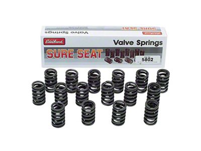 Edelbrock Sure Seat Valve Springs; 1.222-Inch (57-91 Corvette C1, C2, C3 & C4 w/ Performer-Plus, Performer RPM, Torker-Plus Camshafts & OE-Heads)