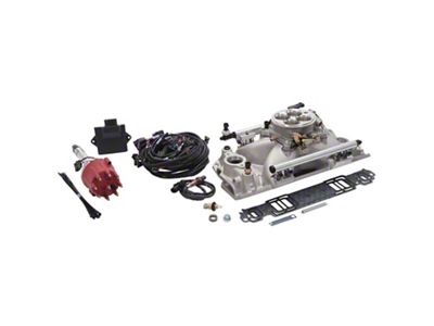 Edelbrock Pro-Flo 4 EFI Traditional Kit for Pre-86 Small Block Chevy; 550 HP Capable (55-57 150, 210, Bel Air, Nomad)