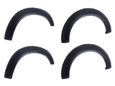 EGR Traditional Bolt-On Look Fender Flares; Matte Black (88-98 C1500, C2500, C3500, K1500, K2500, K3500)