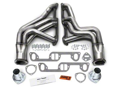 1-3/4-Inch 4-Tube Full Length Headers; Stainless Steel (67-69 Small Block V8 Firebird)