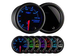 Nitrous Pressure Gauge; Tinted 7 Color (Universal; Some Adaptation May Be Required)
