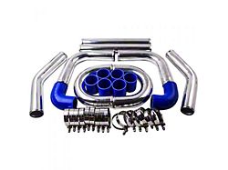 2.50-Inch Aluminum Intercooler Piping Kit (Universal; Some Adaptation May Be Required)