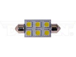 6-LED SMD LED Bulb; White; 42mm; 212