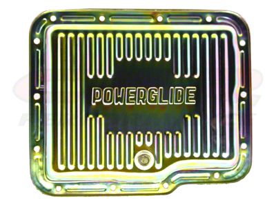 Powerglide Transmission Pan; Zinc (62-67 Corvette C2)