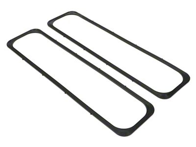 Valve Cover Gaskets; Rubber without Streel Core (87-96 Corvette C4)