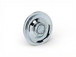 Ralley Wheel Non-Disc Brake Cap; Chrome (70-88 Monte Carlo)
