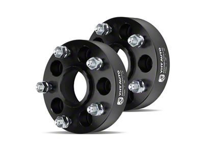 1.50-Inch 5-Lug Wheel Adapters; 5x4.5 to 5x5 (67-73 Mustang)
