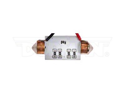 6-LED SMD LED Bulb; Red; 42mm; 212
