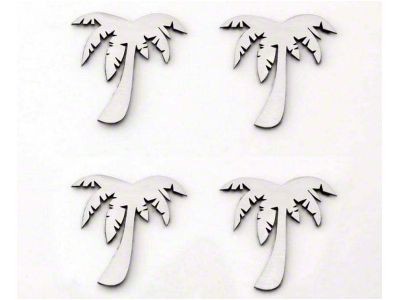 Palm Tree Emblems; Polished (Universal; Some Adaptation May Be Required)