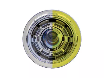 5.75-Inch Headlamp Protection Covers; Yellow