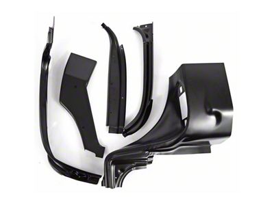 A-Pillar Cowl Side Repair Kit; Driver Side (1957 150 Convertible, 210 Convertible, Bel Air Convertible)