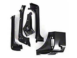 A-Pillar Cowl Side Repair Kit; Driver Side (55-56 150 Sedan, 210 Sedan, Bel Air Sedan)