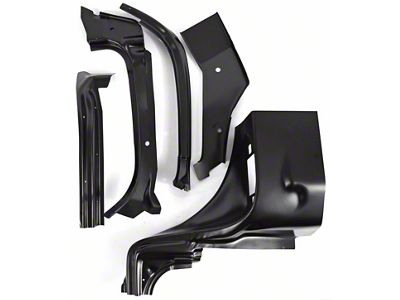 A-Pillar Cowl Side Repair Kit; Driver Side (1957 150 Hardtop, 210 Hardtop, Bel Air Hardtop)