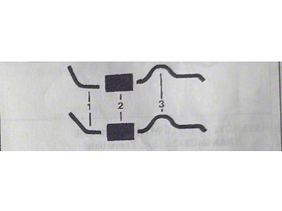Aluminized Steel Dual Exhaust System with Stock Muffler and Universal Clamp/Hanger Kit (1955 V8 150, 210, Bel Air, Nomad)