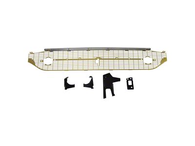 Complete Grille with Chrome Brace (1957 150, 210, Bel Air, Nomad)