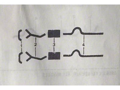 Stainless Steel Dual Exhaust System with Stock Muffler and Universal Clamp/Hanger Kit (1957 V8 210, Bel Air Hardtop)