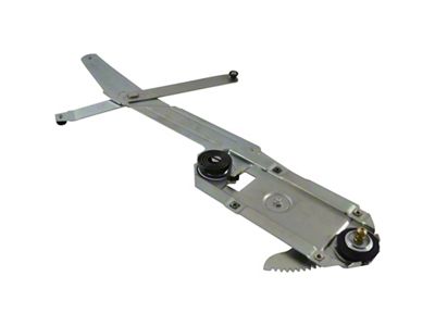 Front Window Regulator; Driver Side (56-57 150 4-Door Hardtop, 210 4-Door Hardtop, Bel Air 4-Door Hardtop, Nomad 4-Door Hardtop)