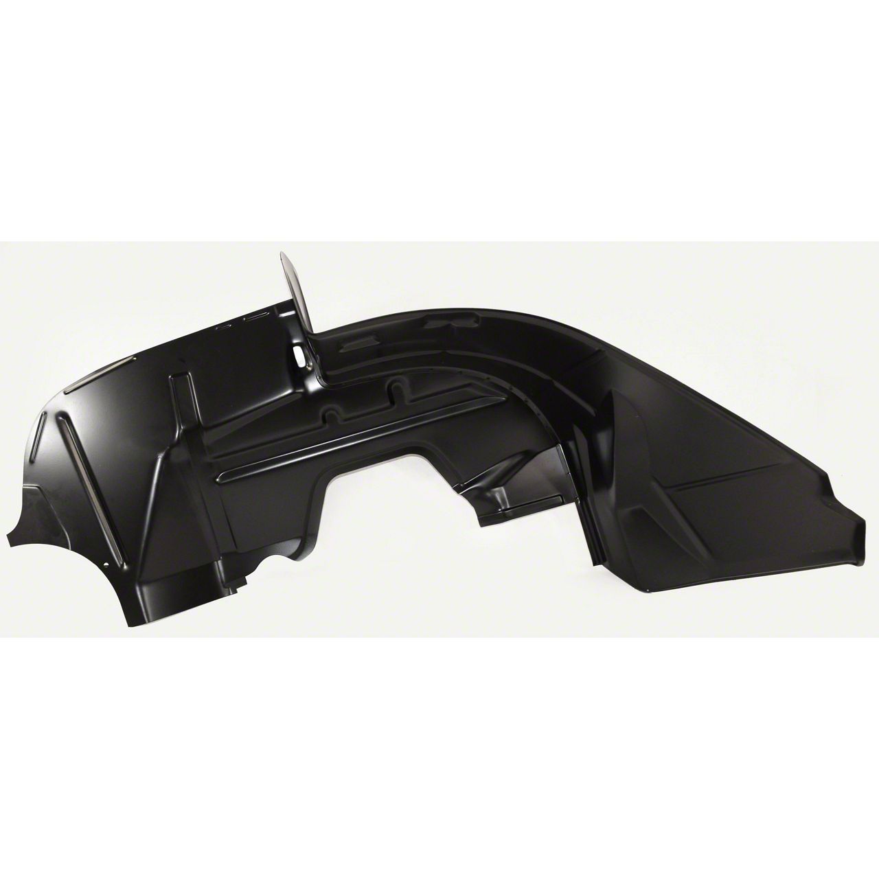 Ecklers Inner Fender without Holes; Driver Side (1957 150, 210