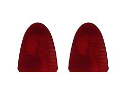 Inner Tail Light Lens; Red Lens (1955 150, 210, Bel Air, Nomad)
