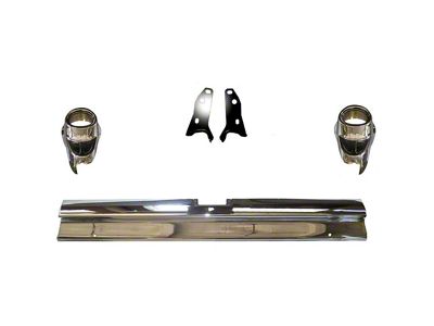 Rear Bumper and Bumper Ends (1957 150, 210, Bel Air)