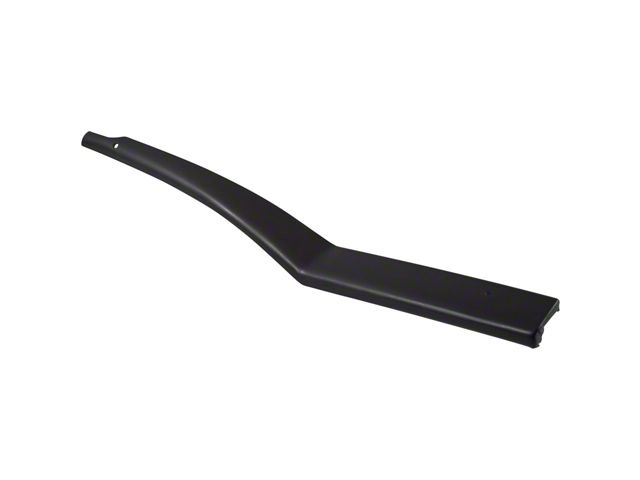 Rear Upper Inner Quarter Panel Molding; Black; Driver Side (55-57 150 2-Door Convertible, 210 2-Door Convertible, Bel Air 2-Door Convertible)