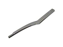 Rear Upper Inner Quarter Panel Molding; Chrome; Passenger Side (55-57 150 2-Door Convertible, 210 2-Door Convertible, Bel Air 2-Door Convertible)