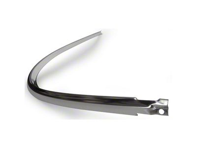 Top Outer Windshield Molding; Driver Side (55-57 150, 210, Bel Air)