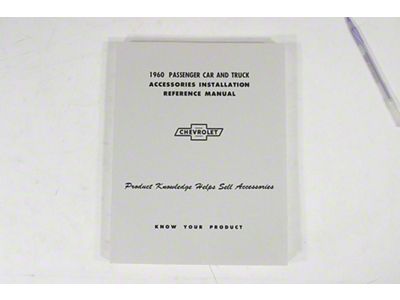Accessory Installation Manual,1960