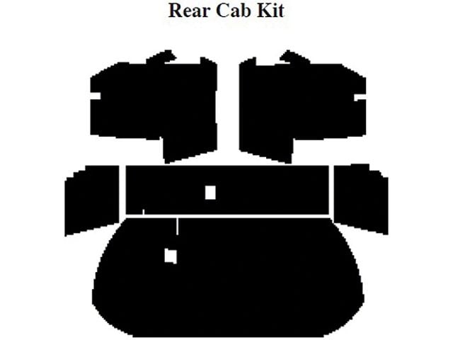 El Camino Acoustic Insulation Kits Rear Cab Wall Kit, 1978-1987