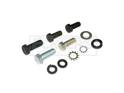 El Camino Air Conditioning Compressor Brace Fasteners, Upper Front Small Block, 1969-1971